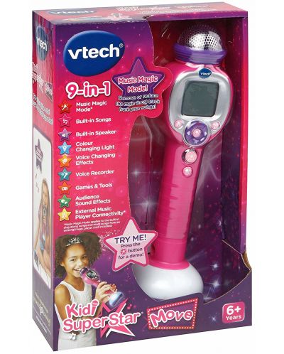 Детска играчка Vtech - Микрофон за караоке - 3