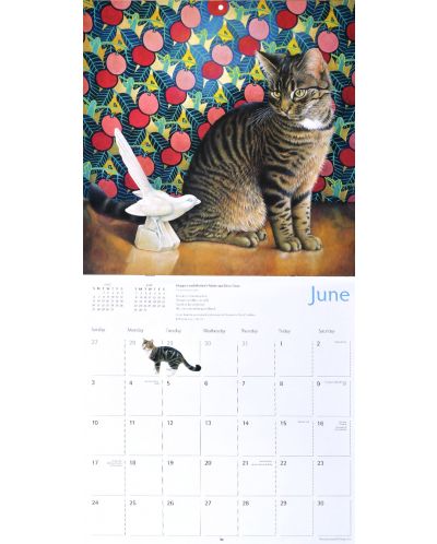 Wall Calendar 2018: Ivory Cats - 4