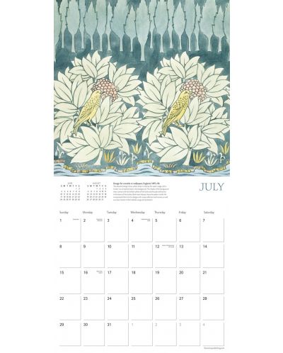 Wall Calendar 2018: C.F.A. Voysey (Victoria and Albert Museum) - 3