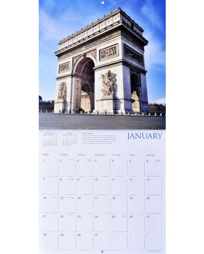 Wall Calendar 2018: The Beauty of Paris - 3