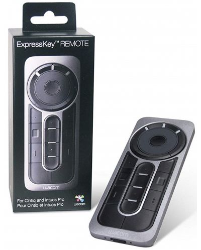 Дистанционно Wacom - ExpressKey Remote, за таблет, черно/сиво - 2
