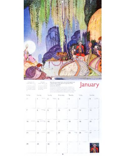 Wall Calendar 2018: Art Deco Fairytales - 3