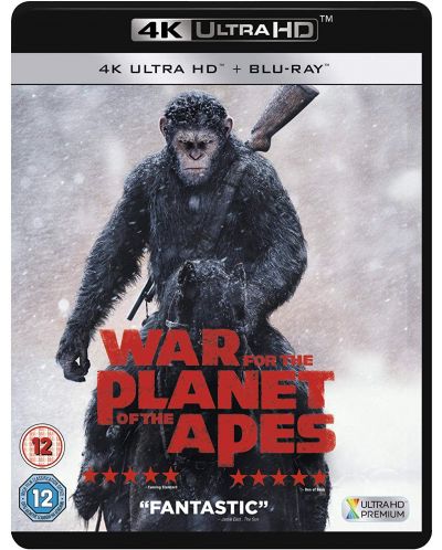War for the Planet of the Apes (4K Ultra HD + Blu-Ray) - 1