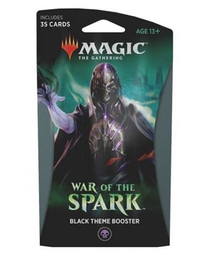Magic The Gathering - War of the Spark Theme Booster Black - 1