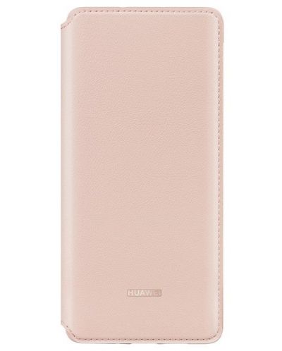 Калъф Huawei - Wallet Vogue, P30 Pro, розов - 1