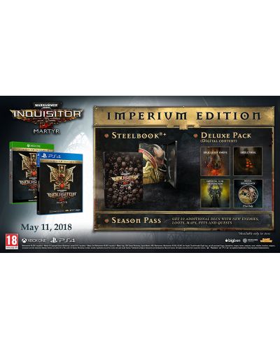 Warhammer 40,000 Inquisitor Martyr Imperium Edition (PS4) - 3