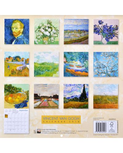 Wall Calendar 2018: Vincent Van Gogh - 2