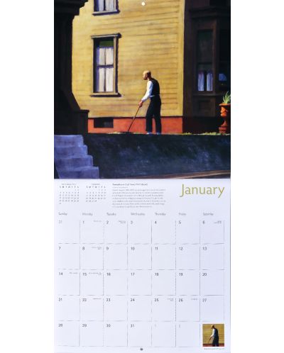 Wall Calendar 2018: Edward Hopper - 3