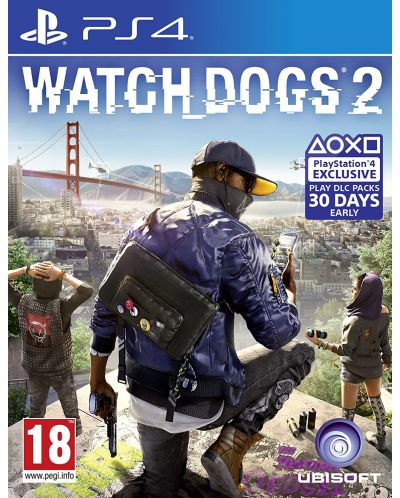 WATCH_DOGS 2 Standard Edition (PS4) (нарушена опаковка) - 1