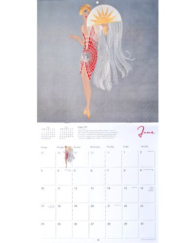 Wall Calendar 2018: Erté - 4