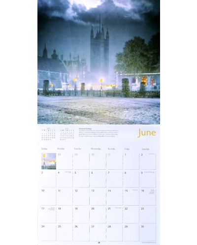 Wall Calendar 2018: London by Lamplight - 4
