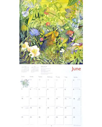 Wall Calendar 2018: Forest Fairies - 4