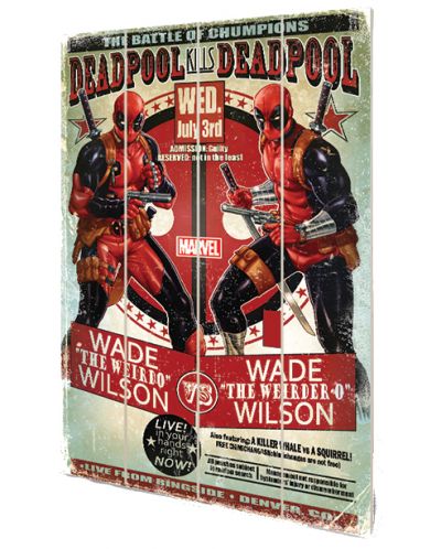 Арт панел Pyramid Marvel: Deadpool - Wade vs Wade - 1