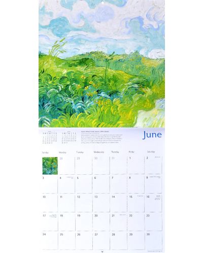 Wall Calendar 2018: Vincent Van Gogh - 4