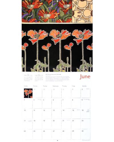 Wall Calendar 2018: Alphonse Mucha Wall Calendar 2018 (Art Calendar) - 4