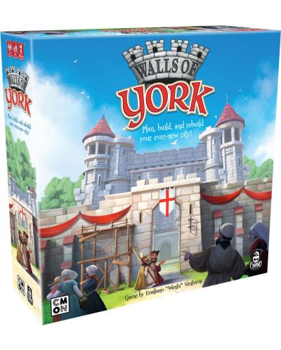 Настолна семейна игра Walls of York - 1