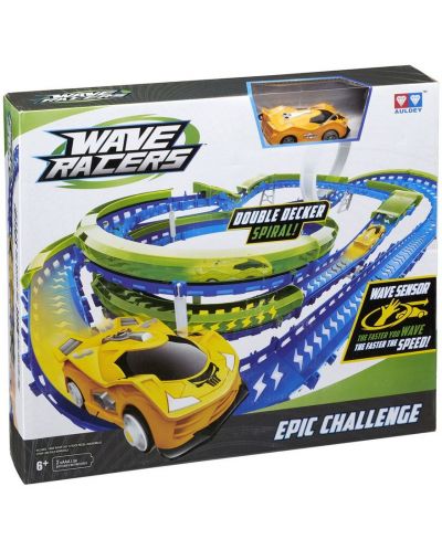 Писта Wave Racers - Epic Challenge, с кола със сензор за движение - 1