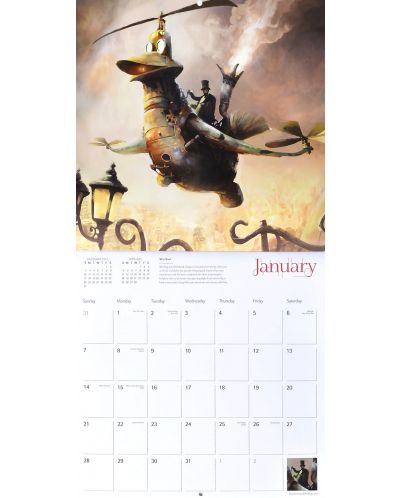 Wall Calendar 2018: Steampunk - 3