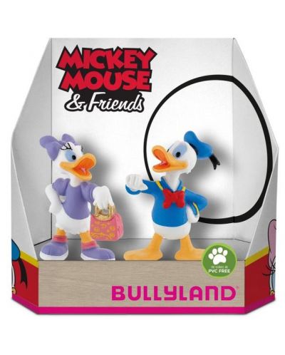 Комплект фигурки Bullyland Mickey Mouse & Friends - Дейзи и Доналд - 1