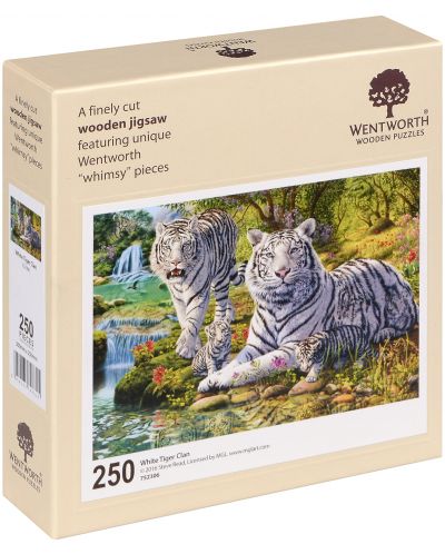 Пъзел Wentworth от 250 части – Семейство бенгалски тигри - 1