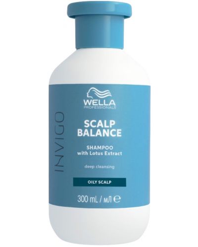 Wella Professionals Invigo Scalp Balance Почистващ шампоан, 300 ml - 1