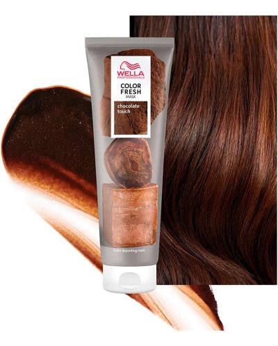 Wella Professionals Color Fresh Оцветяваща маска за коса Chocolate Touch, 150 ml - 2