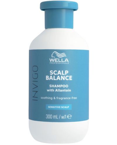 Wella Professionals Invigo Scalp Balance Успокояващ шампоан, без аромат, 300 ml - 1