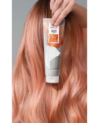 Wella Professionals Color Fresh Оцветяваща маска за коса Peach Blush, 150 ml - 8