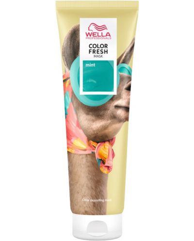 Wella Professionals Color Fresh Оцветяваща маска за коса Mint, 150 ml - 1