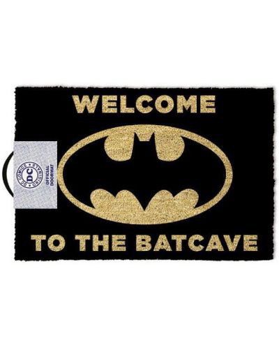 Изтривалка за врата Pyramid - DC Originals (Welcome To The Bat Cave), 60 x 40 cm - 1
