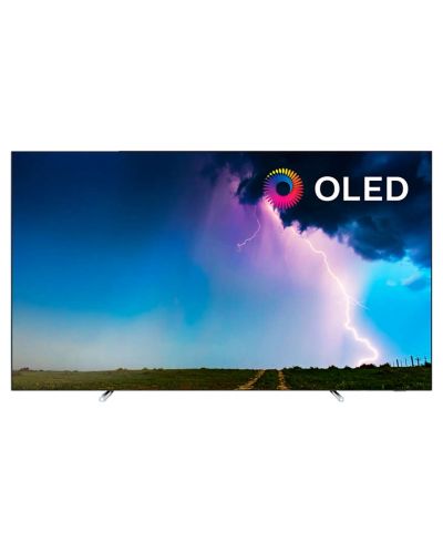 Смарт телевизор Philips - 65OLED754/12, 65'', 4K UHD OLED, черен - 1
