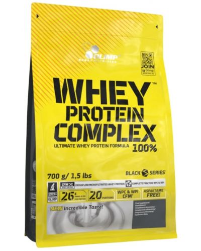 Whey Protein Complex 100%, шоколад и малина, 700 g, Olimp - 1