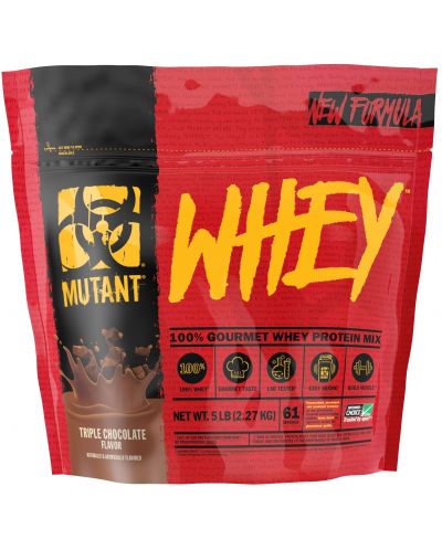 Whey, triple chocolate, 2.27 kg, Mutant - 1