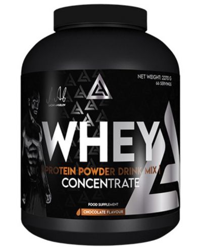 Whey Protein Powder Drink Mix, шоколад с кокос, 2270 g, Lazar Angelov Nutrition - 1
