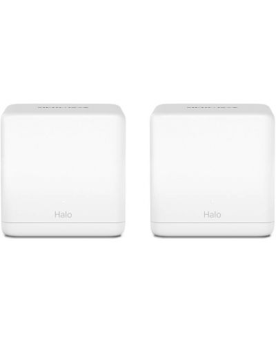 Wi-fi система Mercusys - Halo H30G, 1.3Gbps, 2 модула, бяла - 2