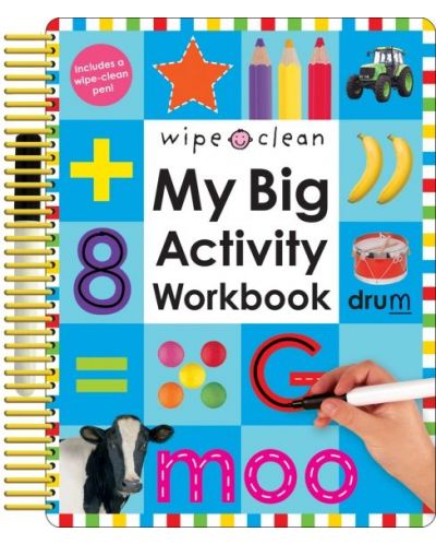 Wipe Clean My Big Activity Work Book - 1