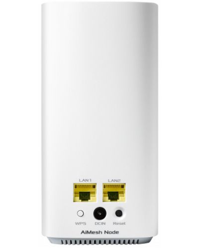 Wi-Fi система ASUS - ZenWiFi AC Мini CD6, 2.5Gbps, 2 модула, бяла - 5