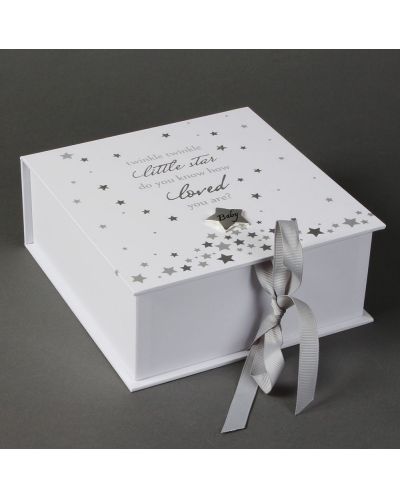 Widdop Twinkle Кутия за спомени с посребрена декорация