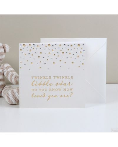 Widdop Подаръчна картичка Twinkle Twinkle Litte Star