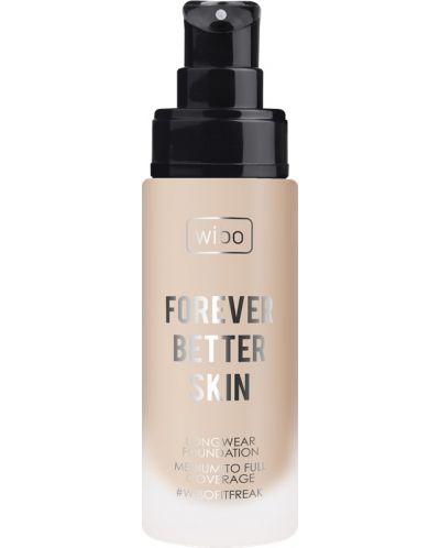 Wibo Фон дьо тен Forever Better Skin, 02 Warm Beige, 28 ml - 2