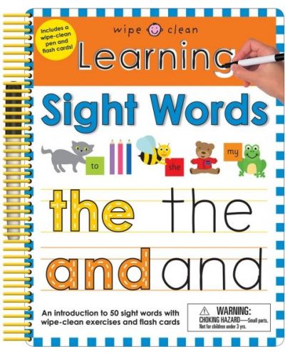 Wipe Clean: Learning Sight Words - 1