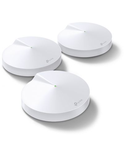 Wi-Fi система TP-Link - Deco M5, 1.3Gbps, 3 модула, бяла - 1