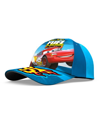 Шапка с козирка Wild Planet - Cars, синя