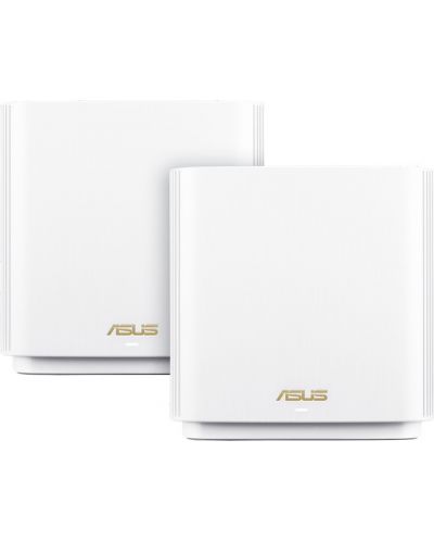 Wi-fi система ASUS - ZenWiFi XT8 V2, 6.6Gbps, 2 модула, бяла - 1