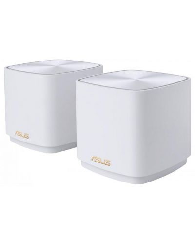 Wi-fi система ASUS - ZenWiFi XD4 AX Mini, 1.8Gbps, 2 модула, бели - 1