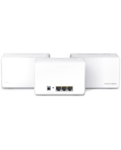 Wi-fi система Mercusys - Halo H80X, 3.0Gbps, 3 модула, бяла - 2