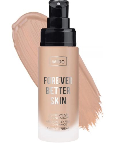 Wibo Фон дьо тен Forever Better Skin, 04 Golden, 28 ml - 3