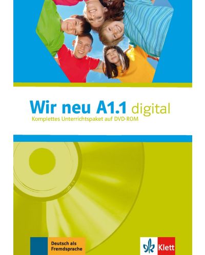 Wir Neu 1 A1.1: digital DVD-ROM / Немски език - ниво A1.1: DVD носител - 1