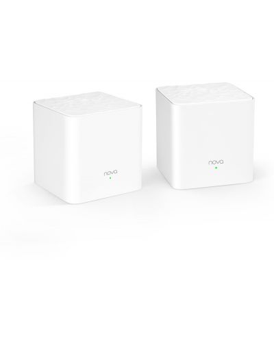 Wi-Fi система Tenda - MW3, 1.2Gbps, 2 модула, бяла - 1