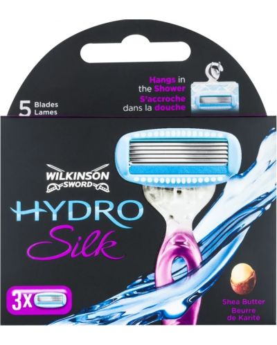 Wilkinson Sword Резервни ножчета Hydro Silk, 3 броя - 1